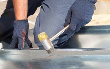 Crendell metal flat roofing repairs